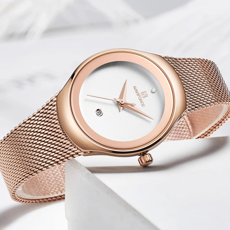 Relógio feminino de quartzo