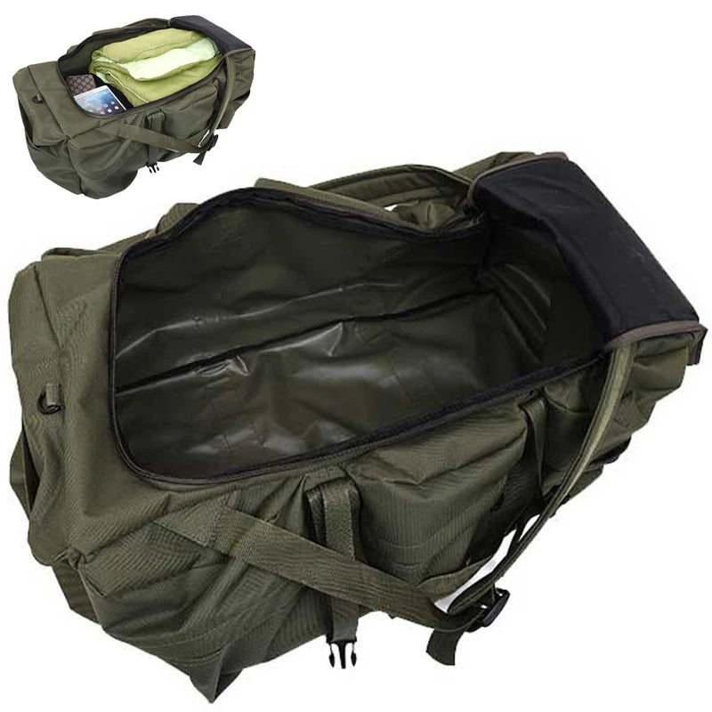 Mochila de acampamento unisex 100 L