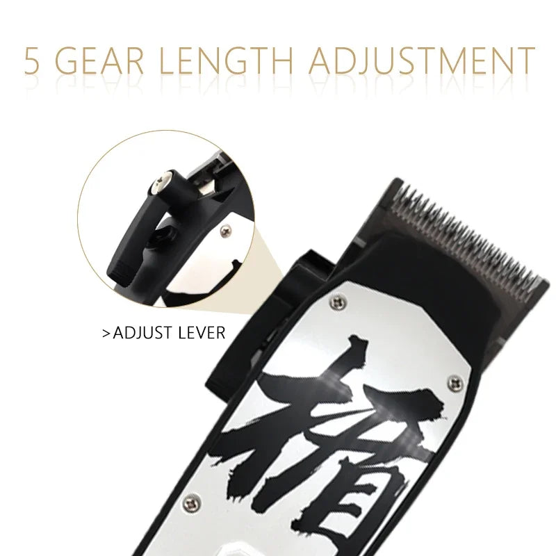 Máquina de cortar cabelo profissional para homem