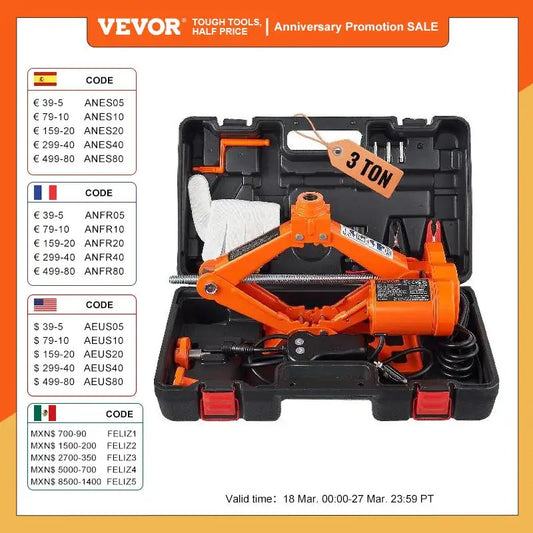 Macaco elétrico para carros