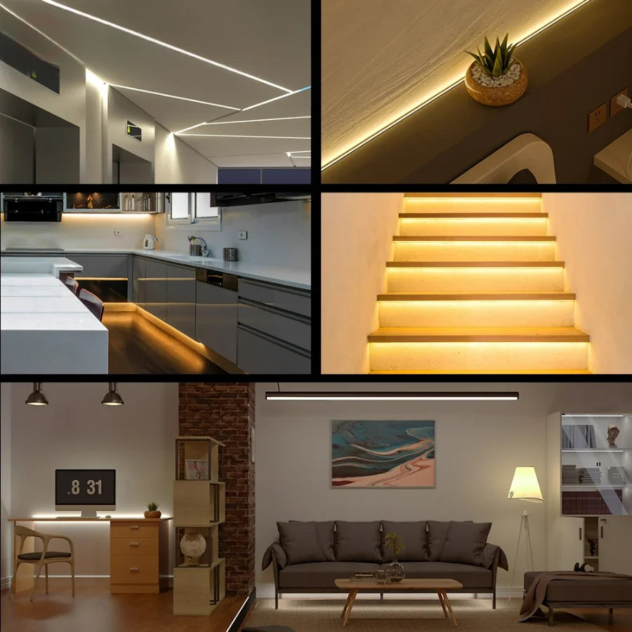 Tira de LED com sensor de movimento