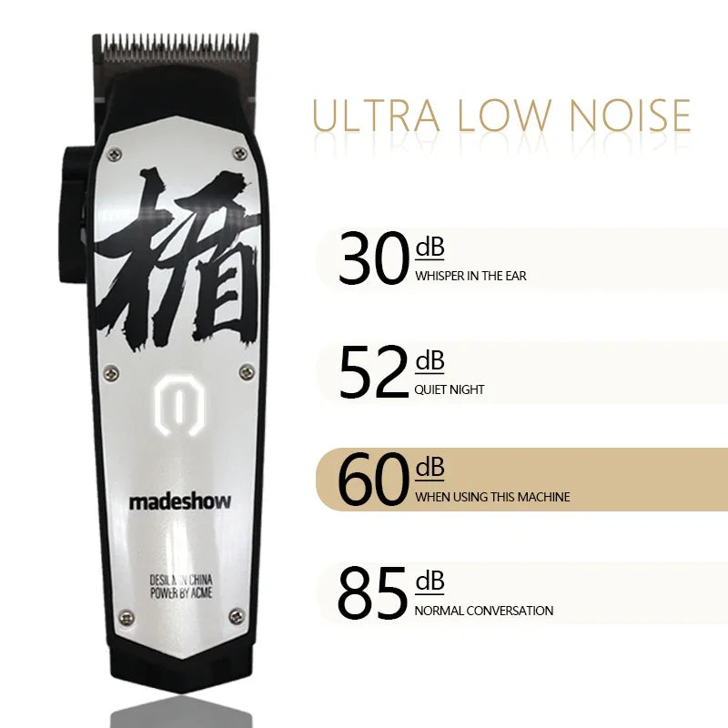 Máquina de cortar cabelo profissional para homem