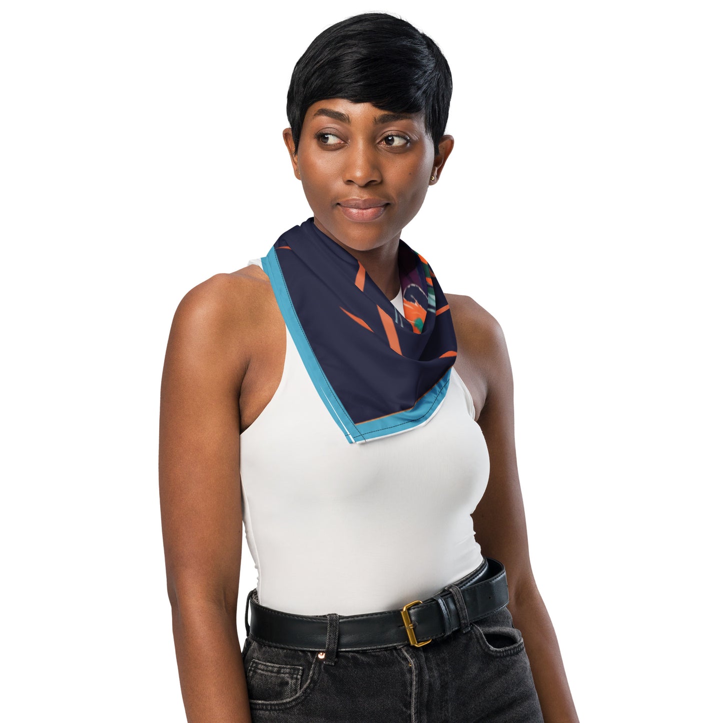 Bandana com impressão all-over