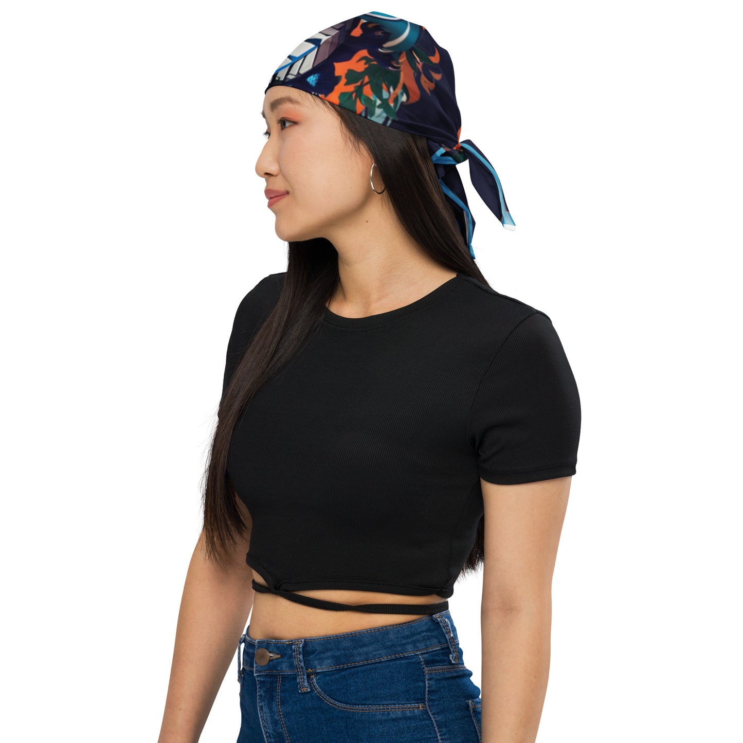 Bandana com impressão all-over