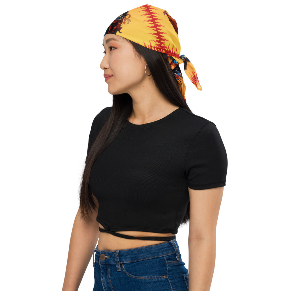 Bandana com impressão all-over
