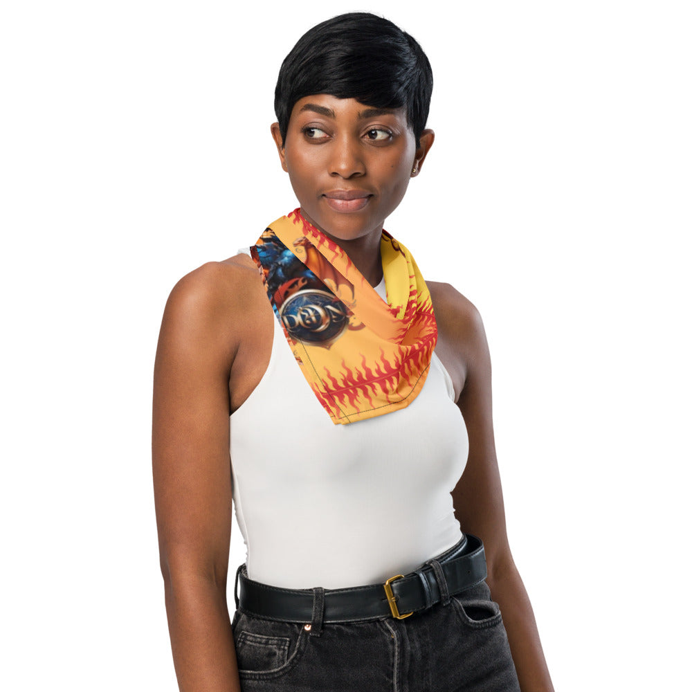 Bandana com impressão all-over