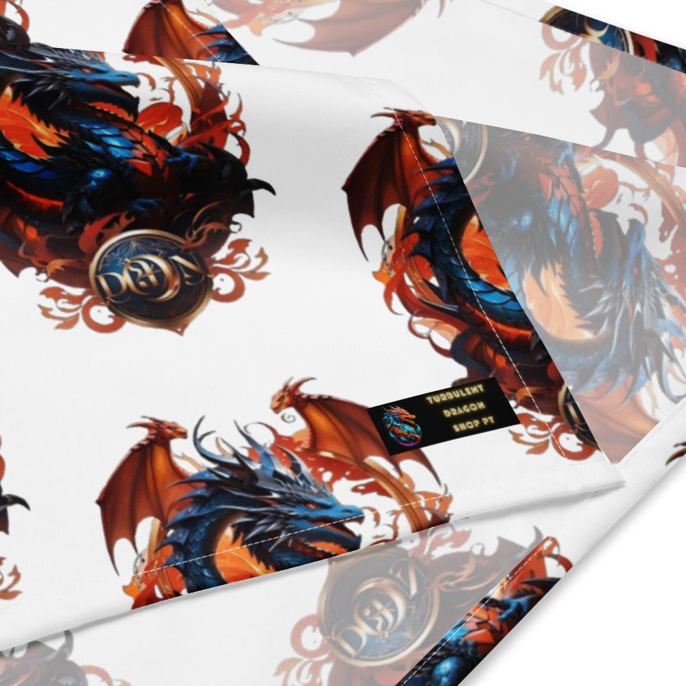 Bandana com impressão all-over