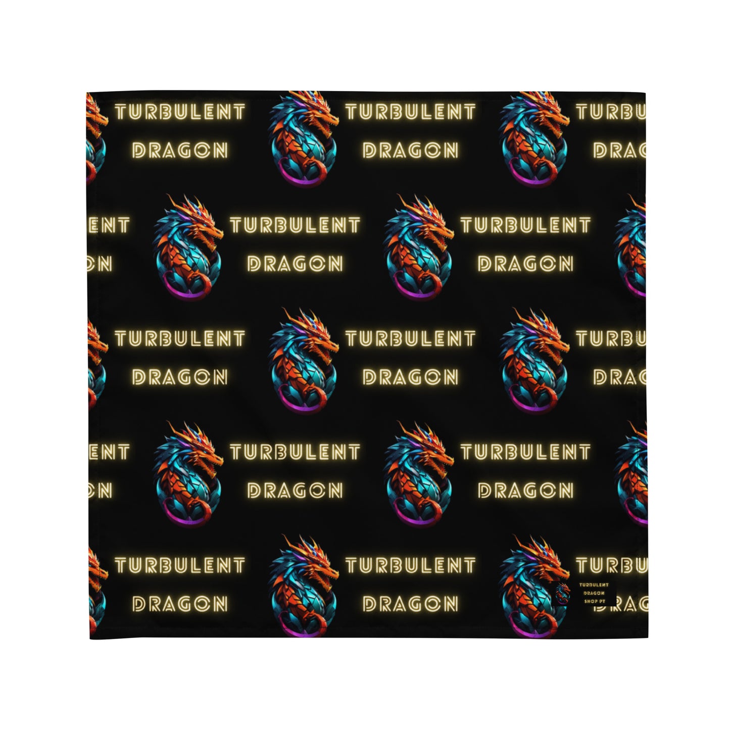 Bandana com impressão all-over