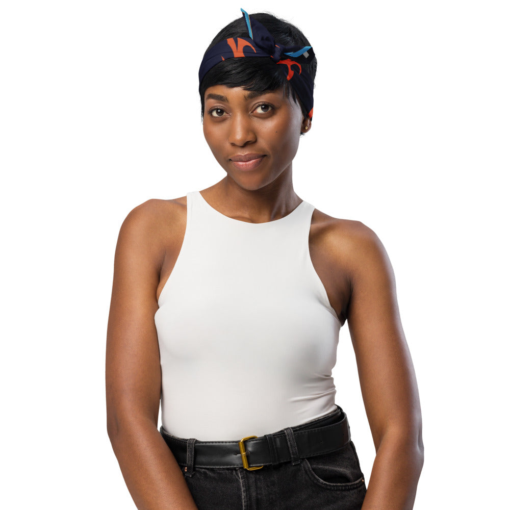Bandana com impressão all-over