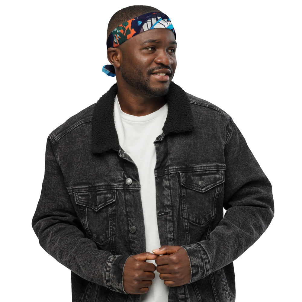Bandana com impressão all-over