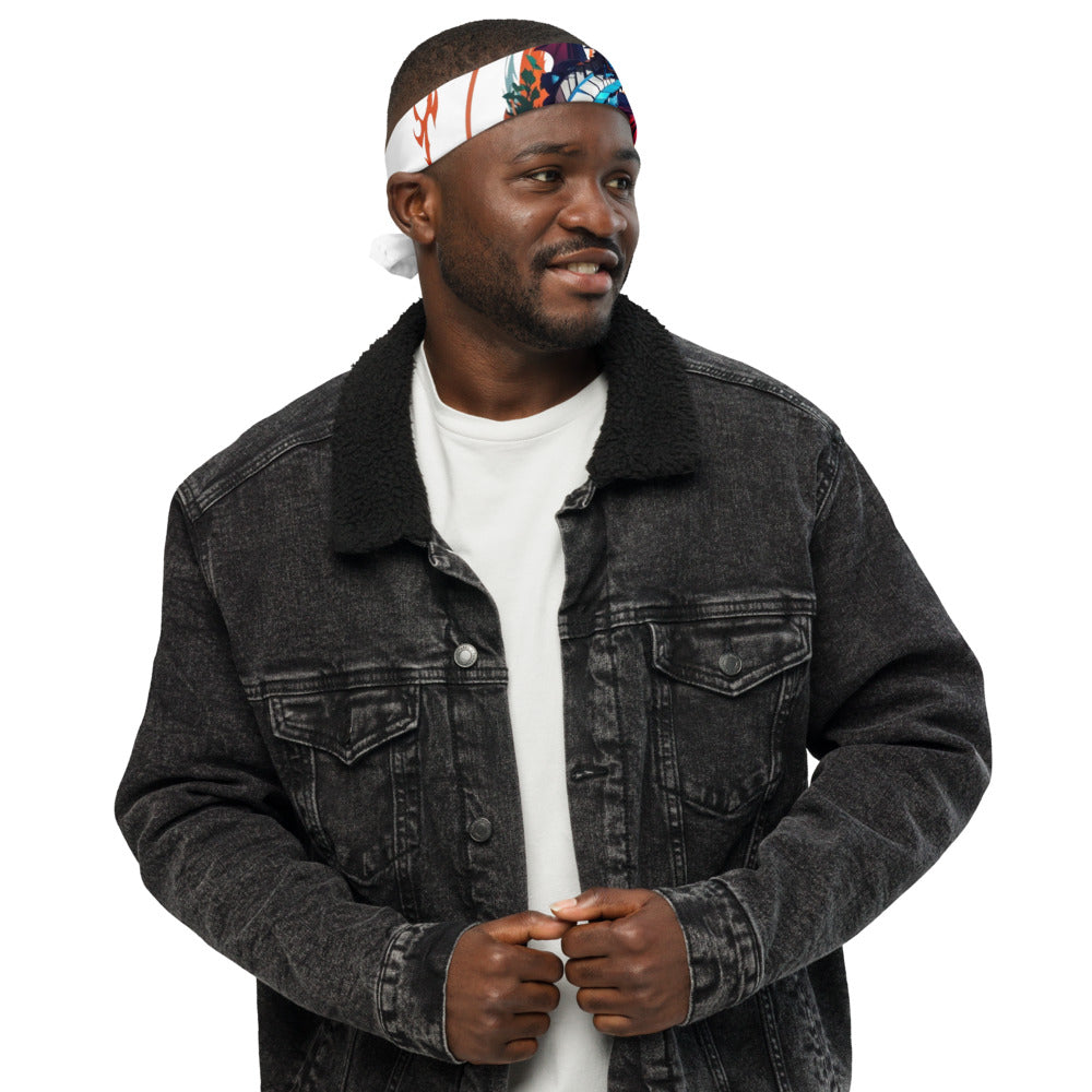 Bandana com impressão all-over