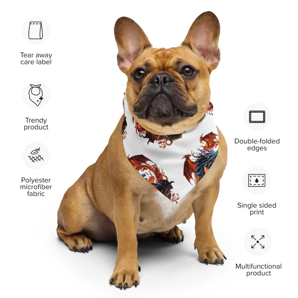 Bandana com impressão all-over