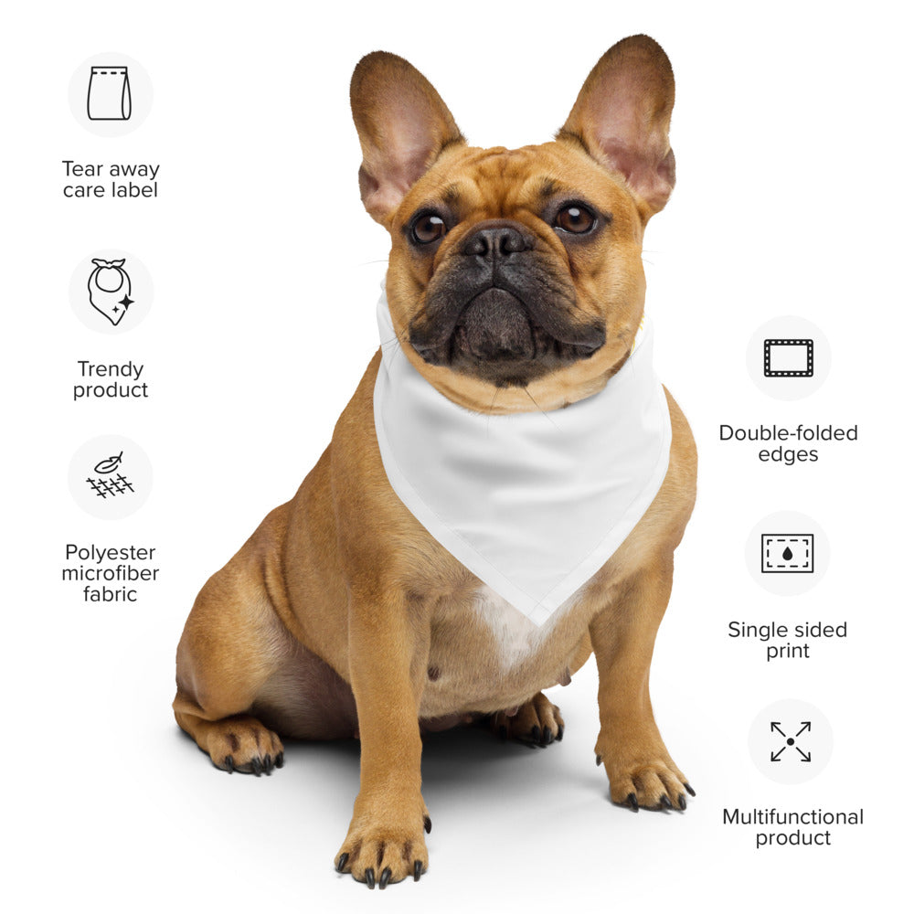 Bandana com impressão all-over