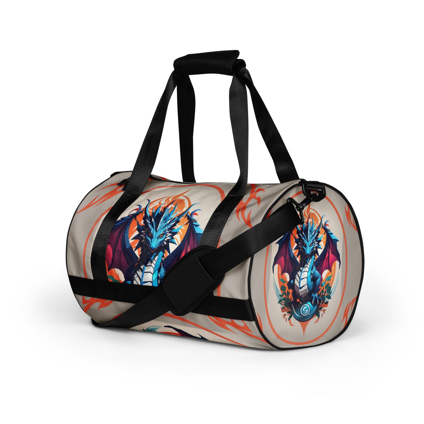 Bolsa de academia com impressão all-over