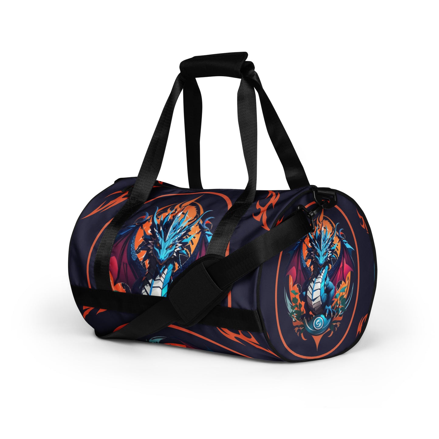 Bolsa de academia com impressão all-over