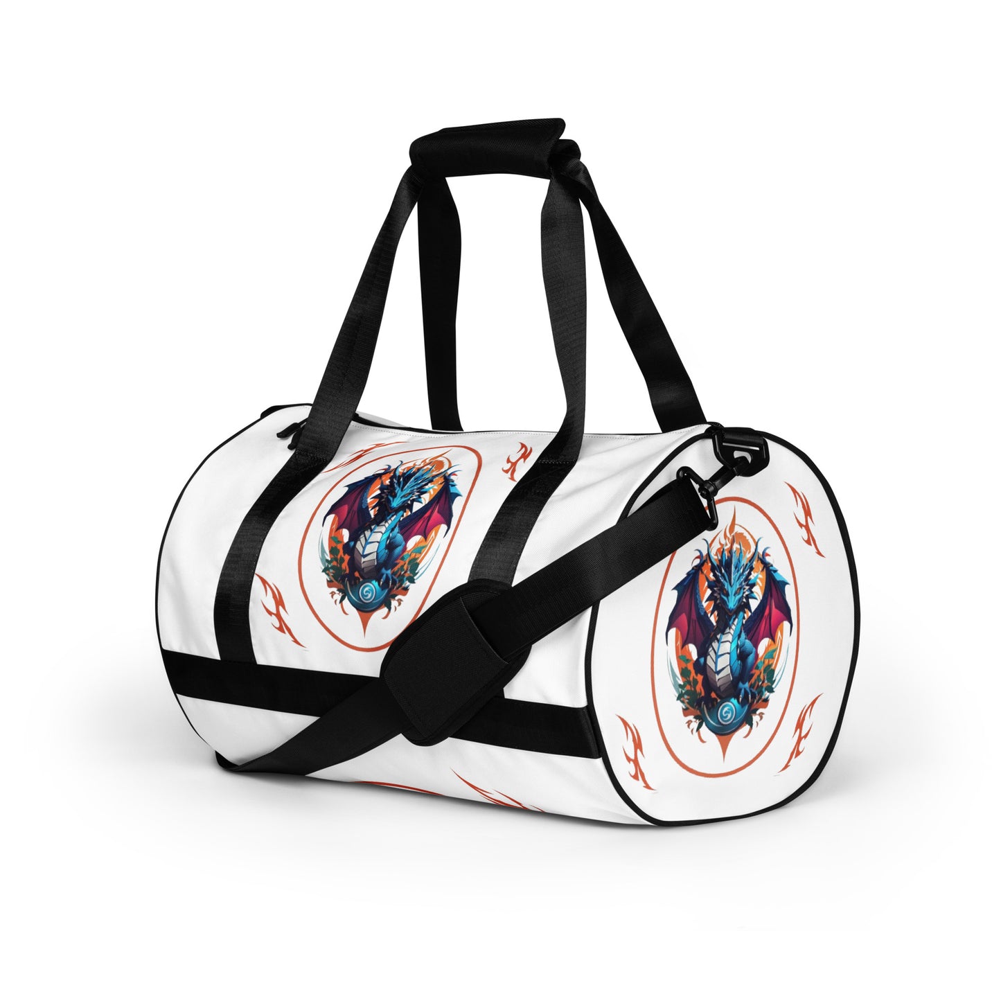 Bolsa de academia com impressão all-over