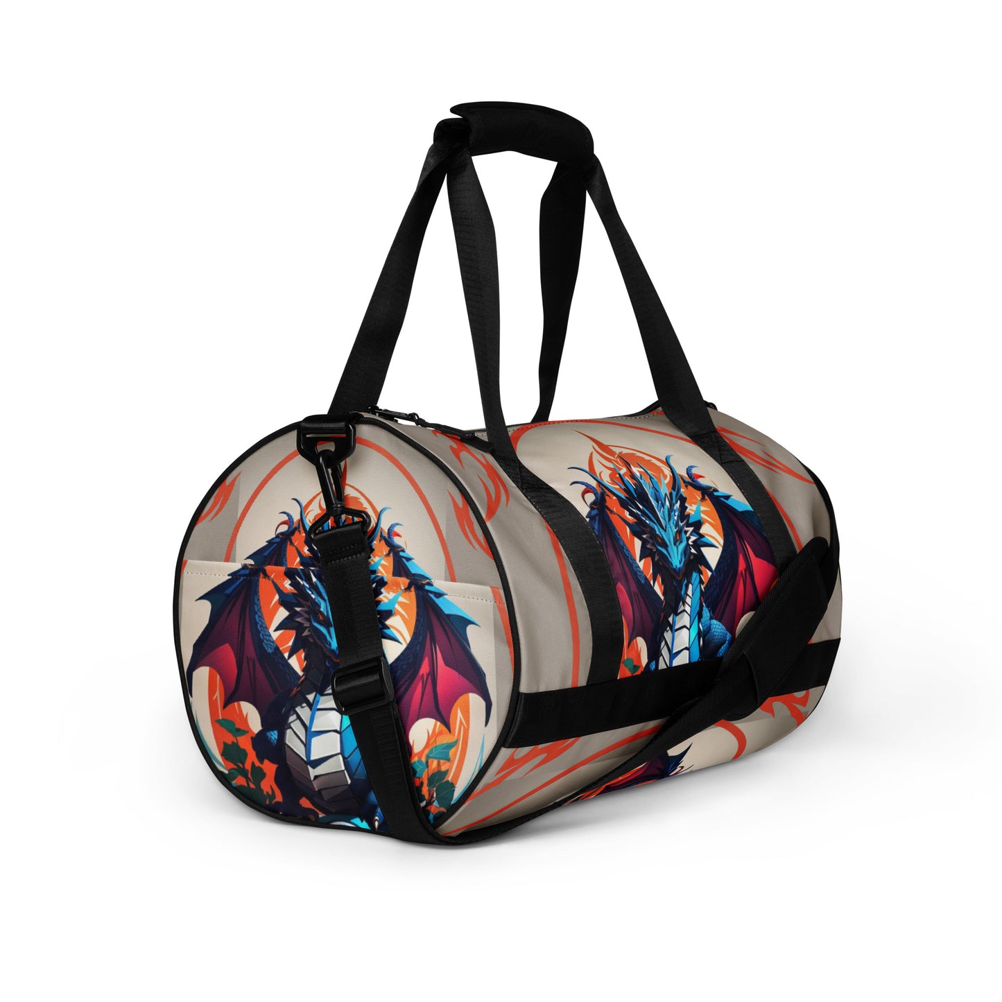 Bolsa de academia com impressão all-over