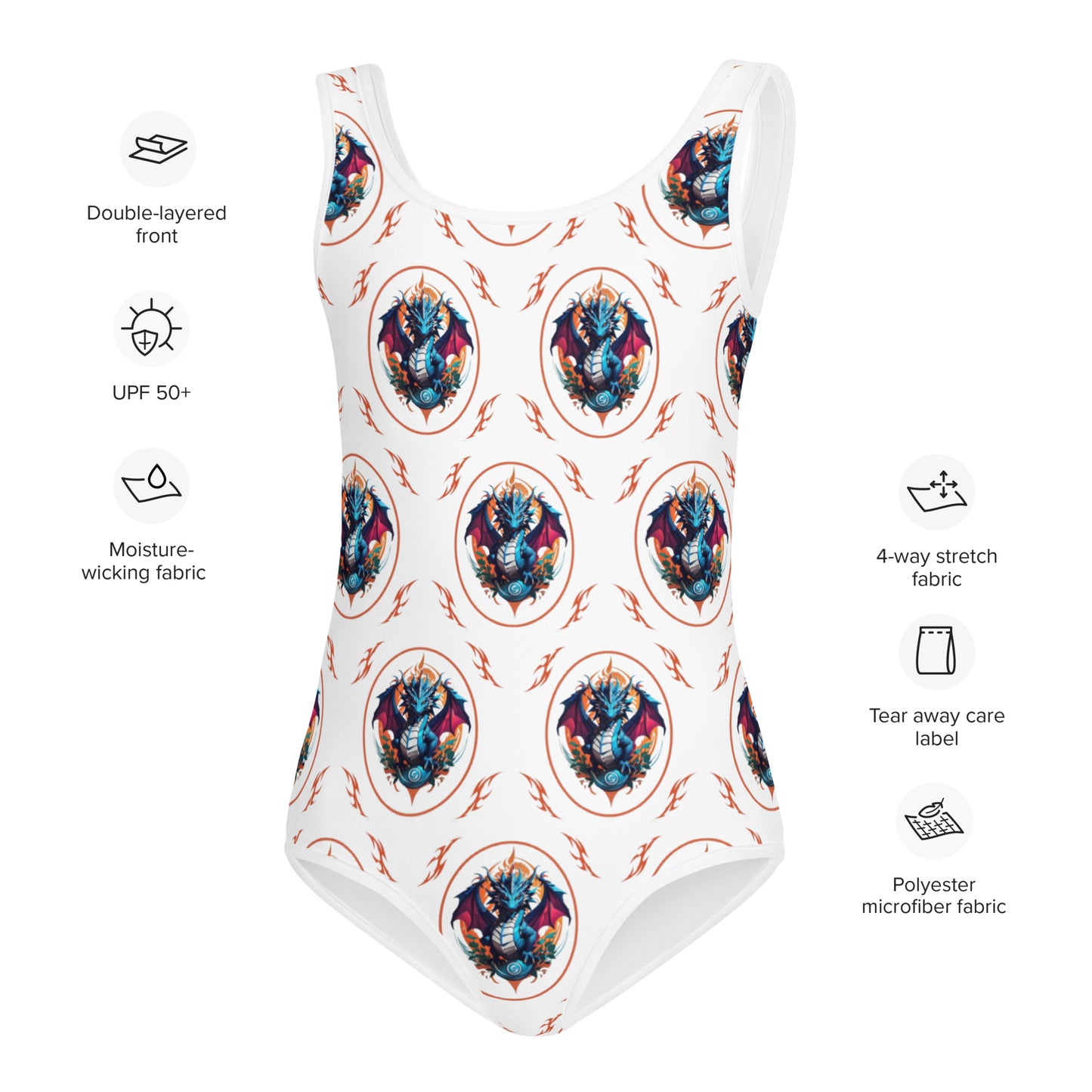 Maiô Infantil com Impressão All-over