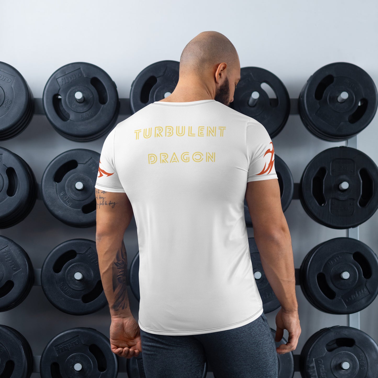 Camiseta Esportiva Masculina com Impressão All-over