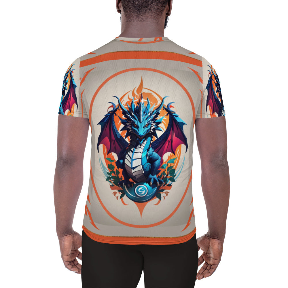 Camiseta Esportiva Masculina com Impressão All-over