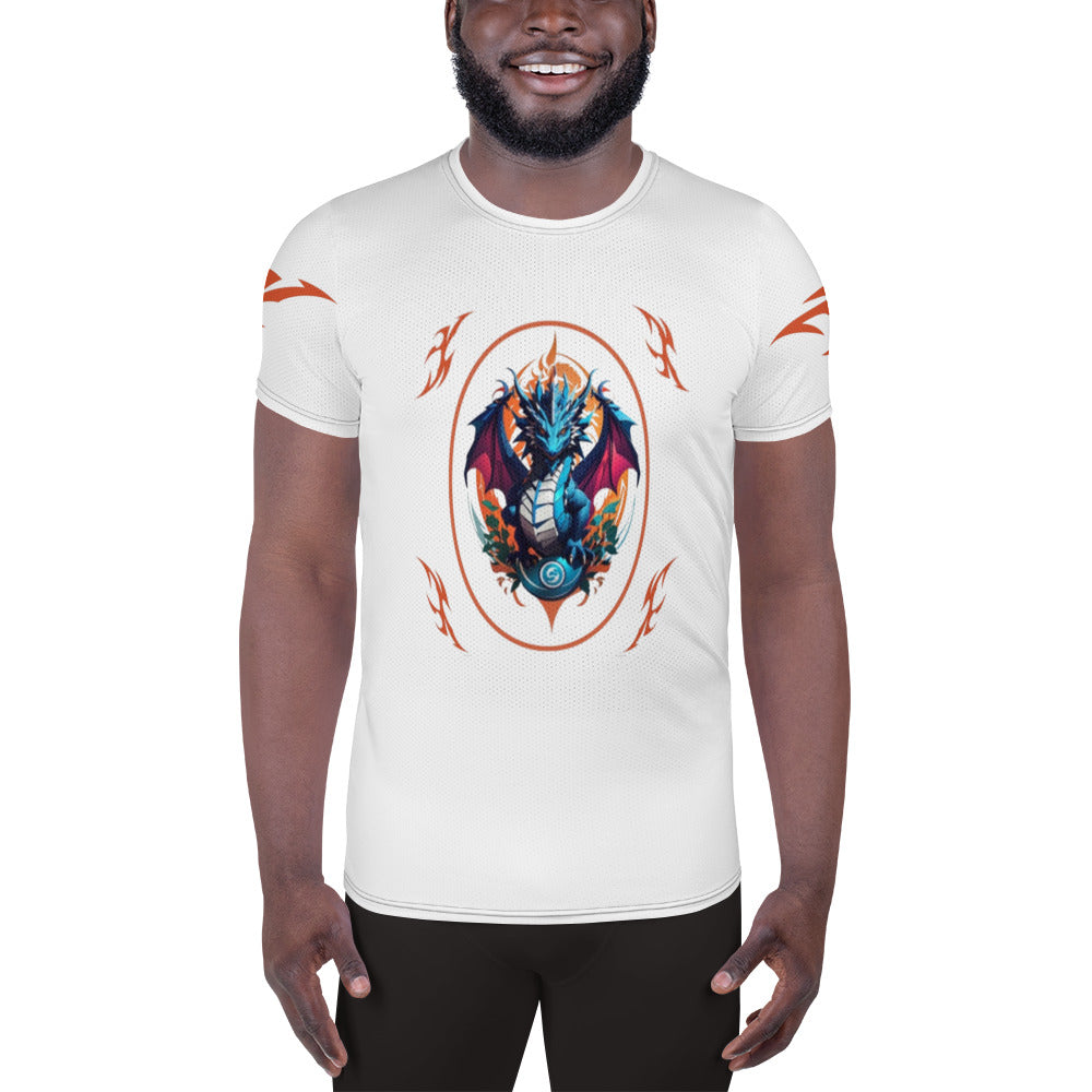 Camiseta Esportiva Masculina com Impressão All-over