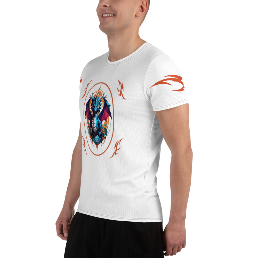 Camiseta Esportiva Masculina com Impressão All-over