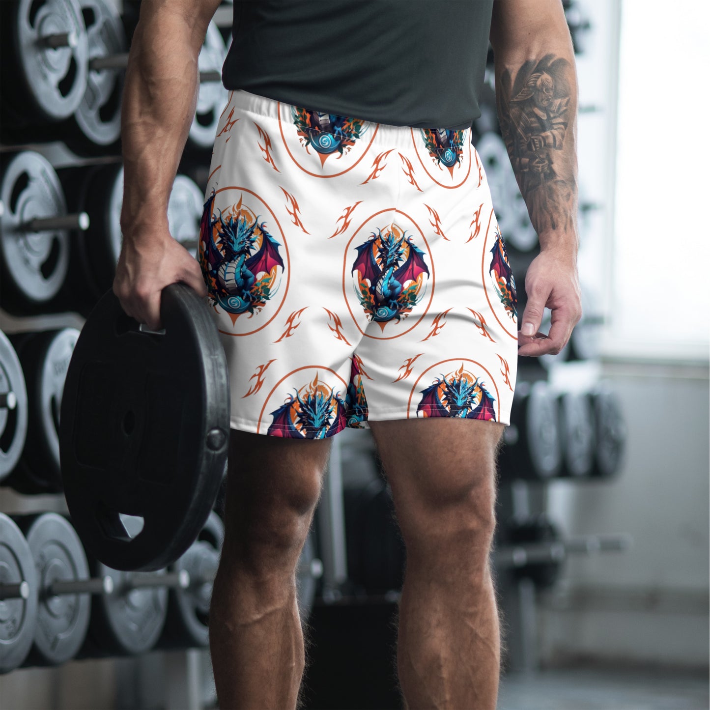 Short esportivo de tecido reciclado masculino