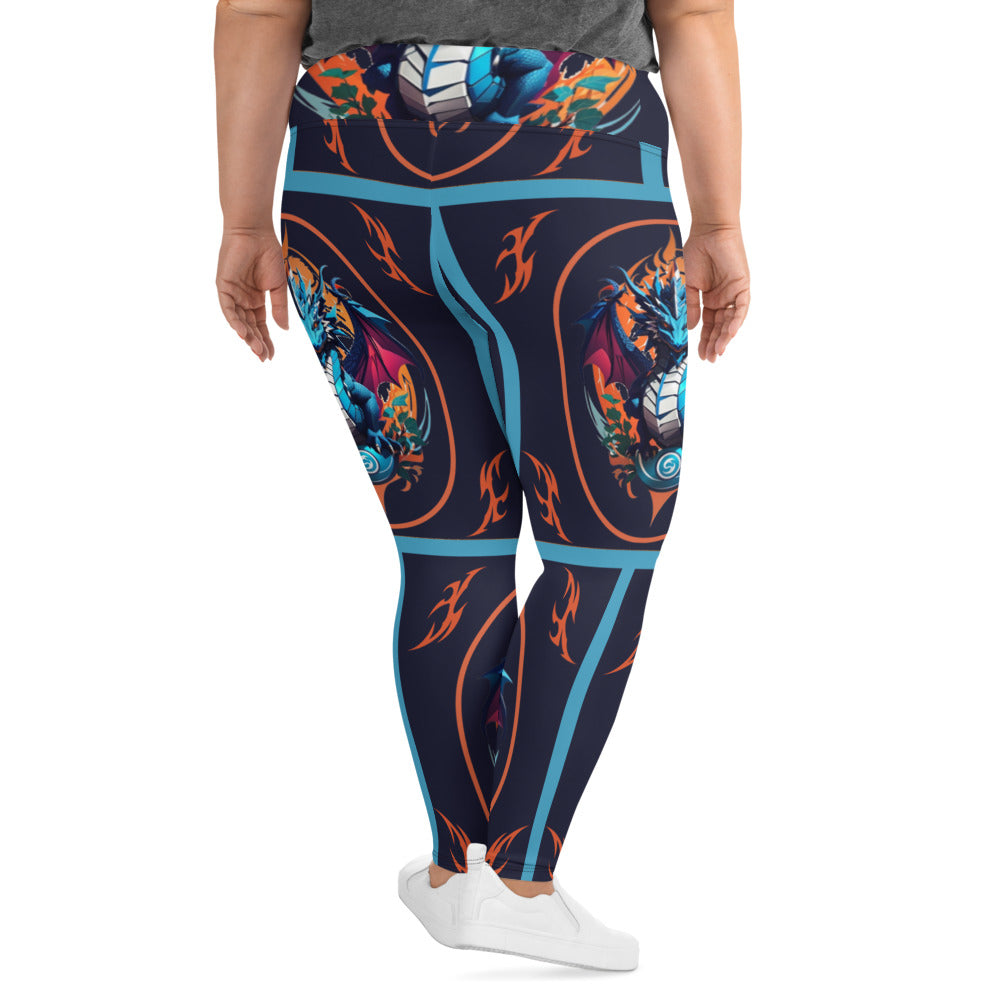 Legging Plus Size com Impressão All-over