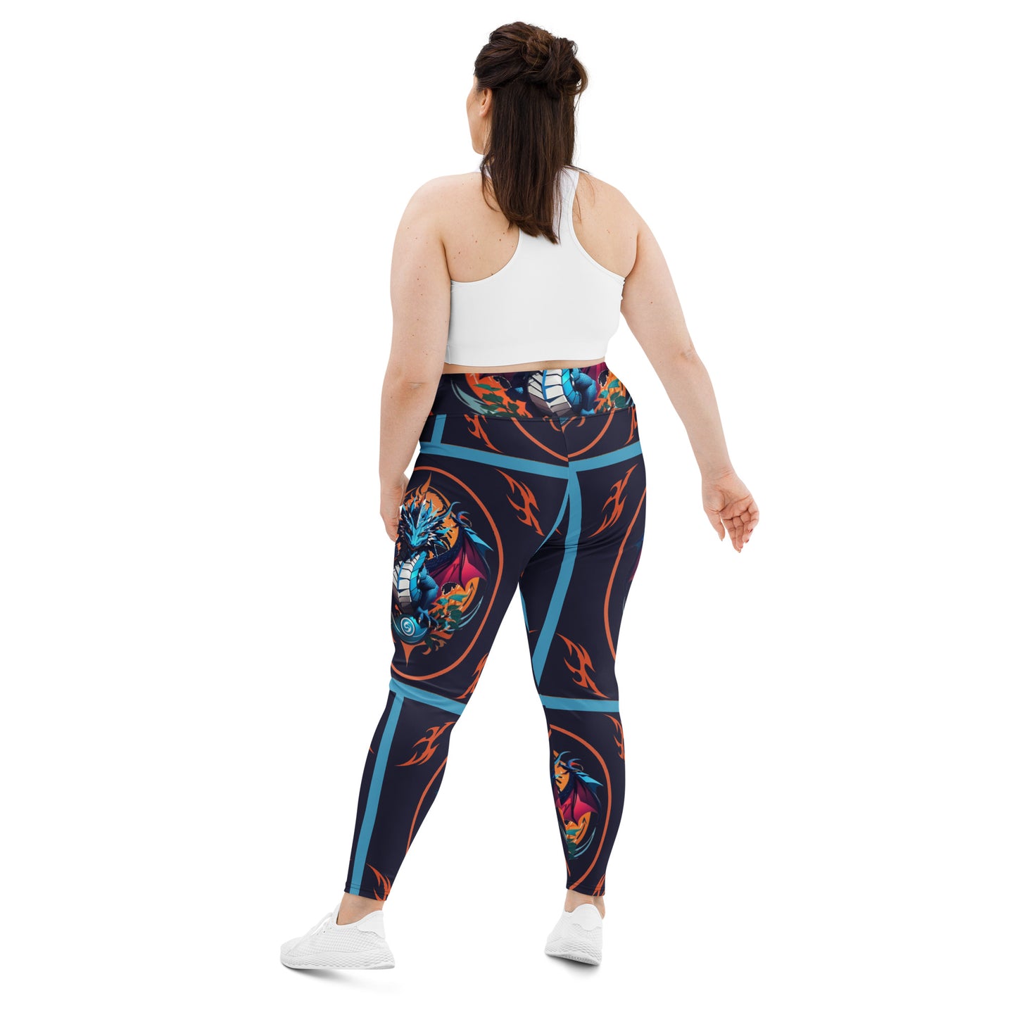 Legging Plus Size com Impressão All-over
