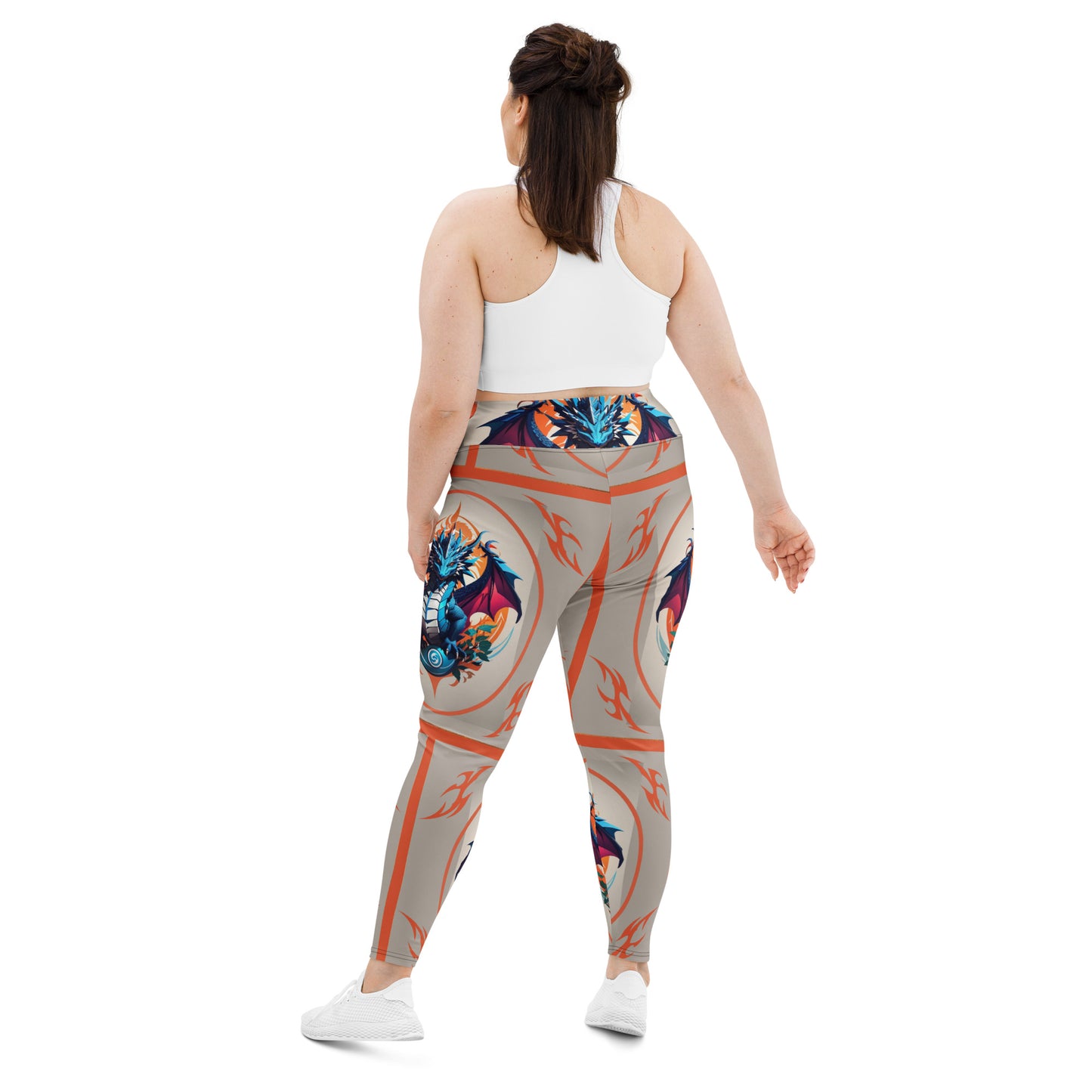 Legging Plus Size com Impressão All-over