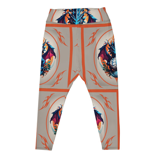 Legging Plus Size com Impressão All-over