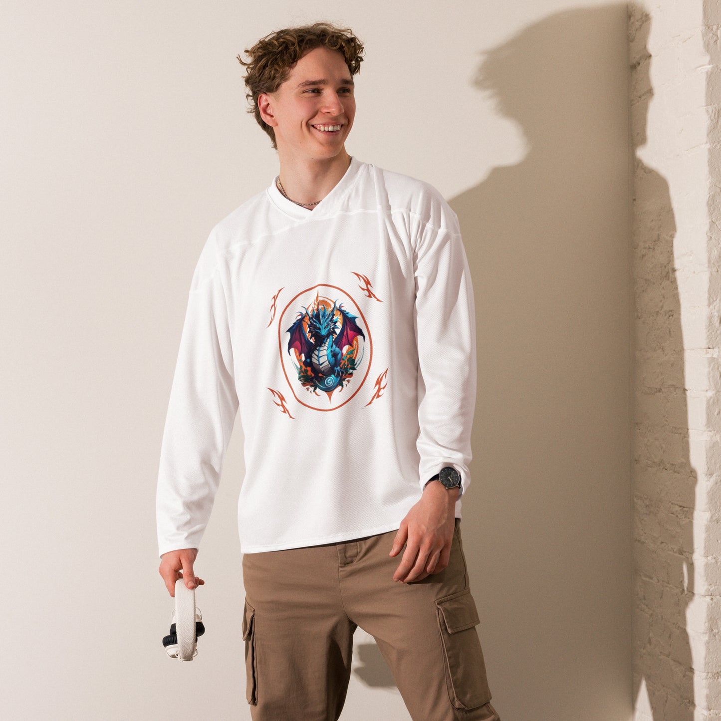 Recycled hockey fan jersey