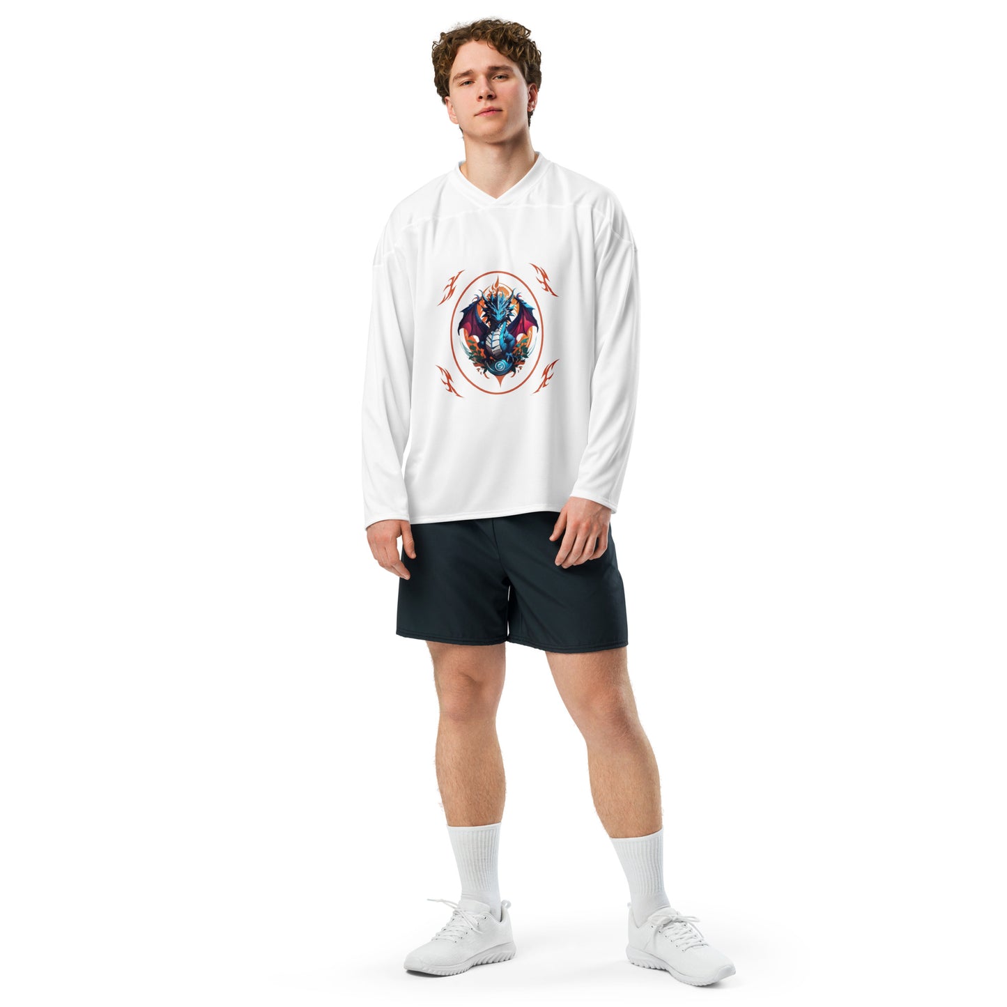 Recycled hockey fan jersey