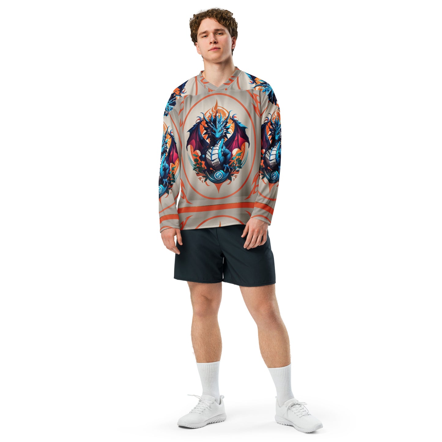 Recycled hockey fan jersey