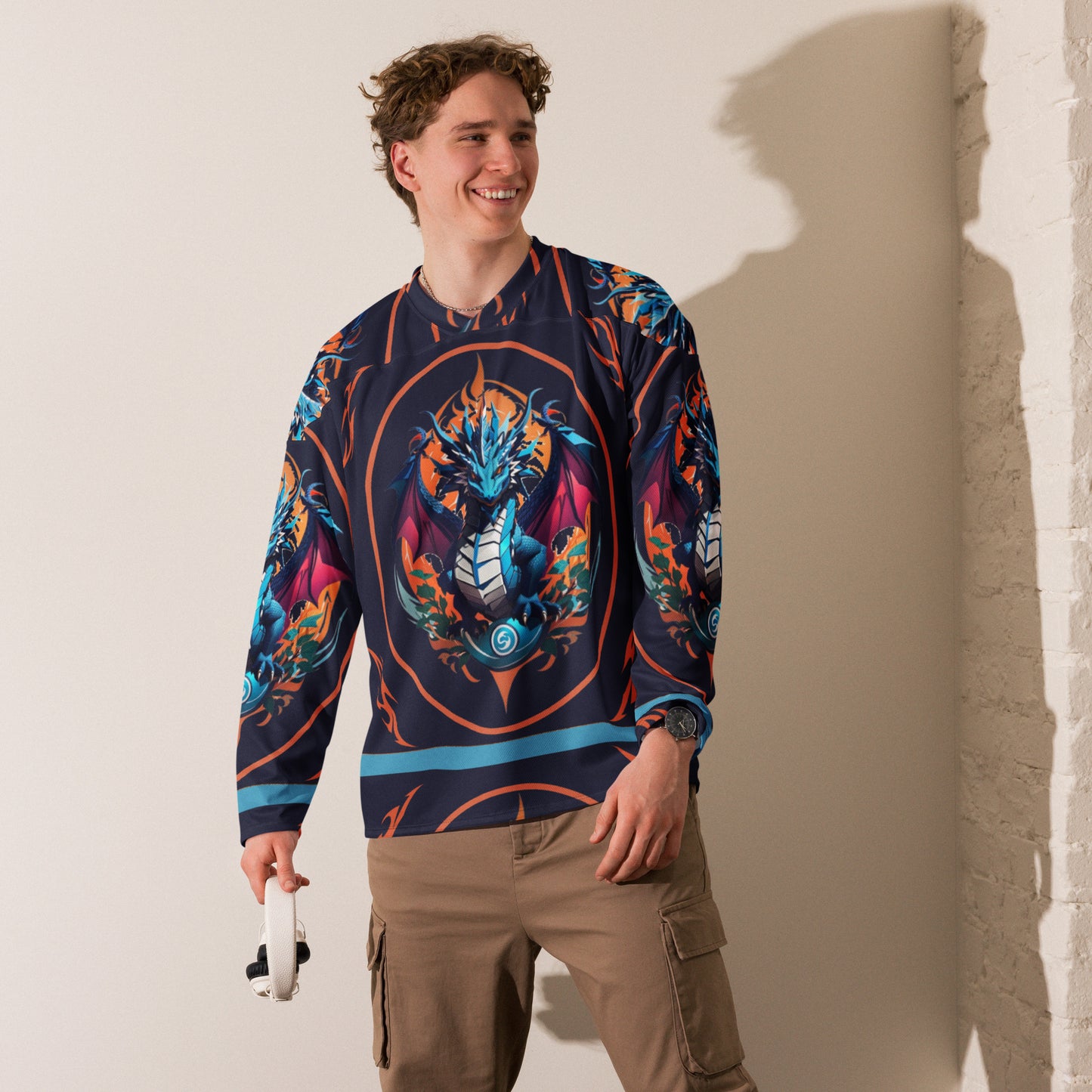 Recycled hockey fan jersey