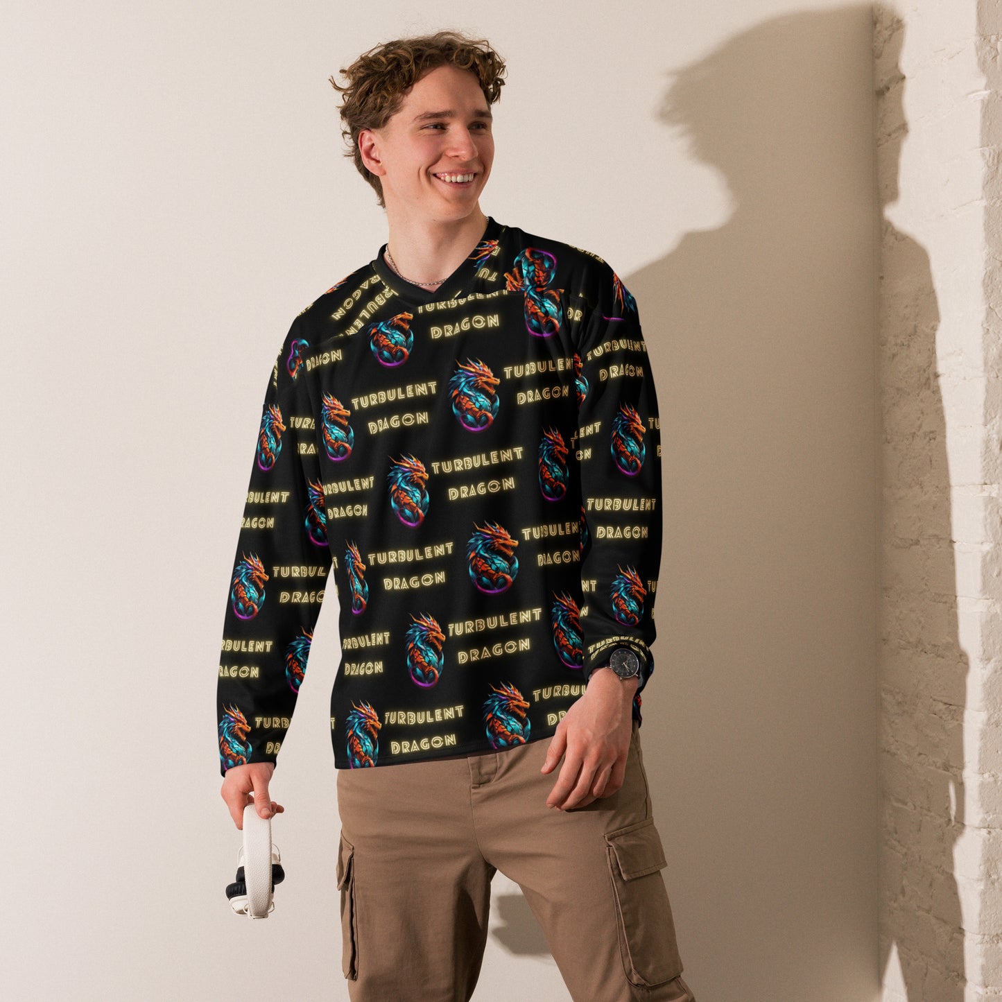 Recycled hockey fan jersey