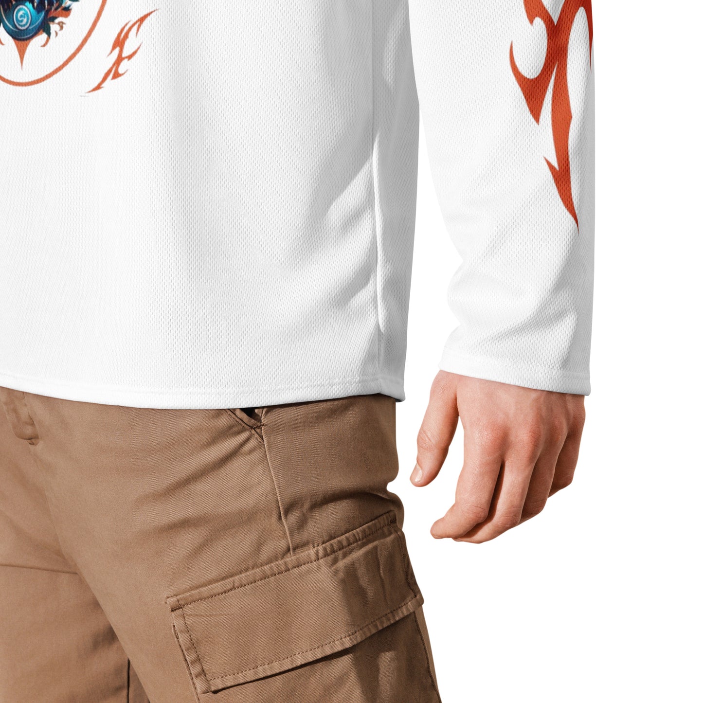 Recycled hockey fan jersey