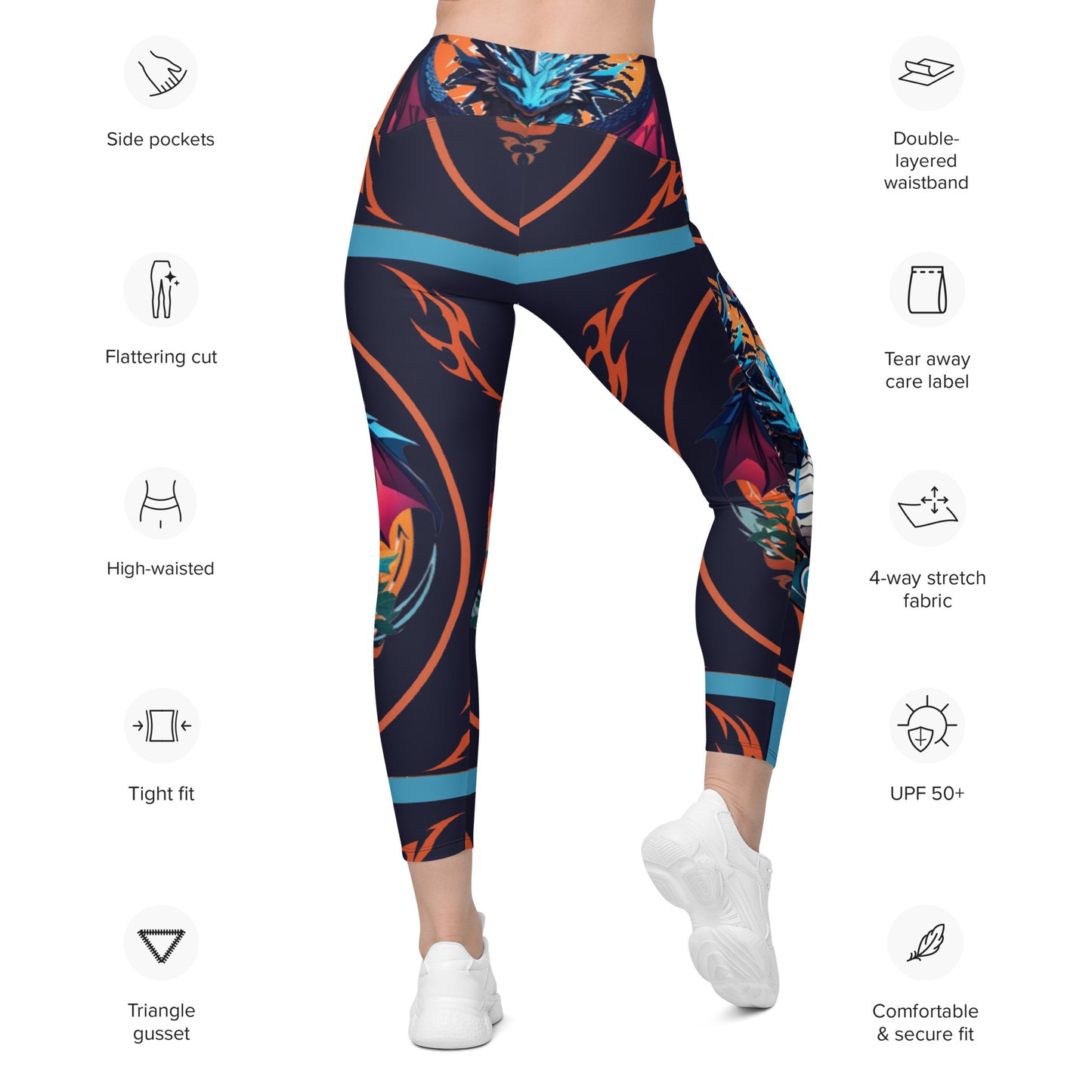 Leggings com bolsos