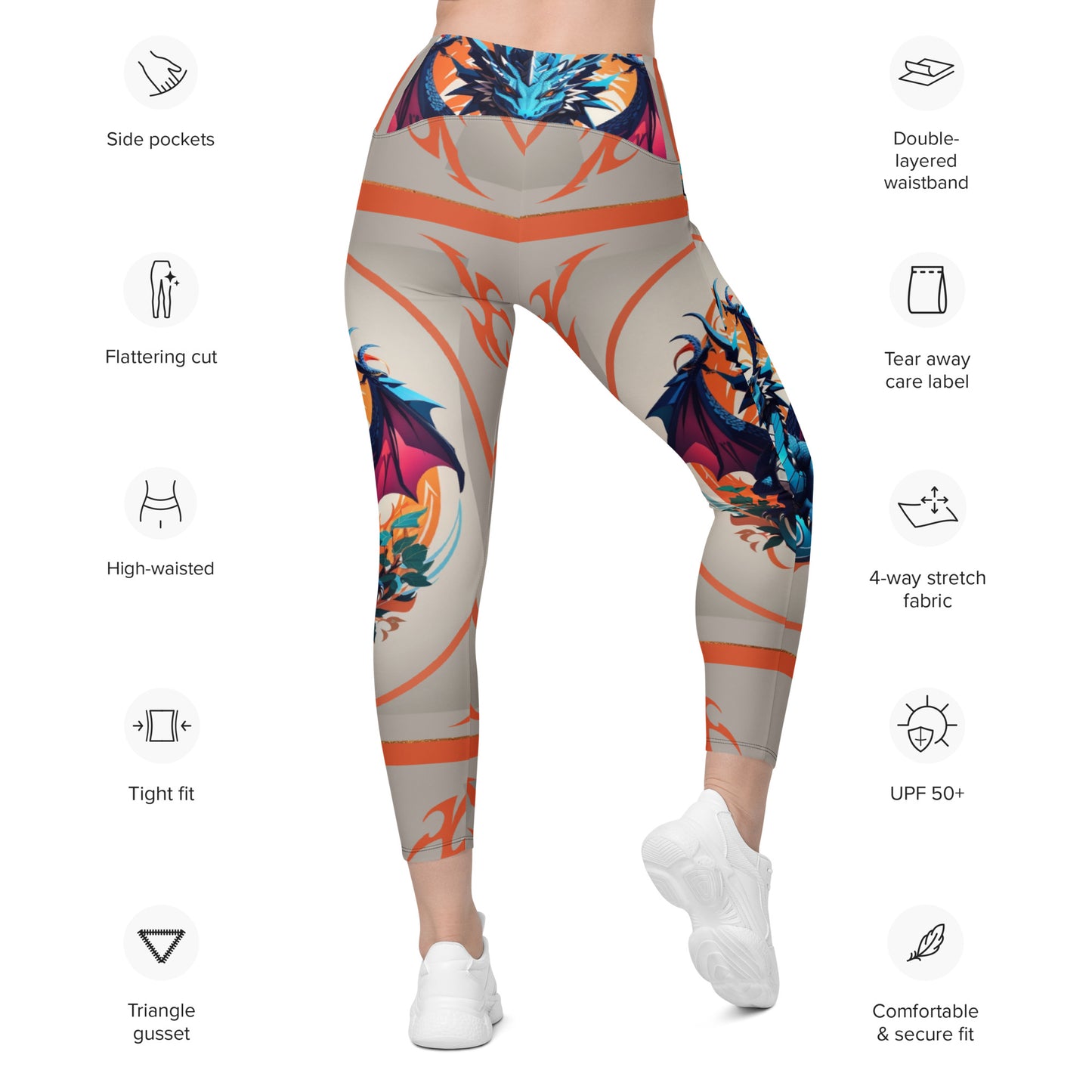 Leggings com bolsos