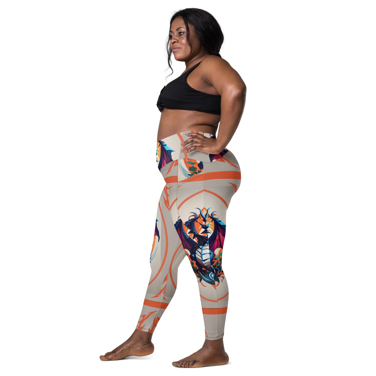 Leggings com bolsos