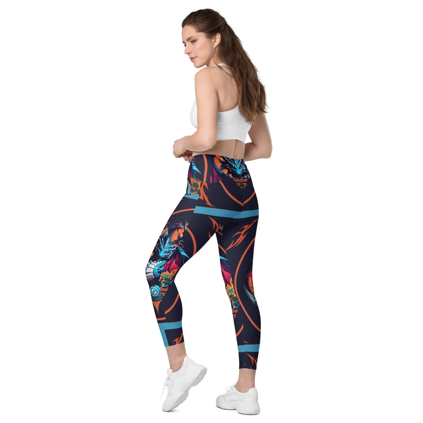Leggings com bolsos