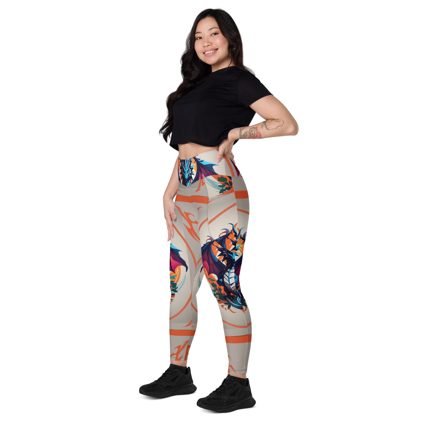 Leggings com bolsos