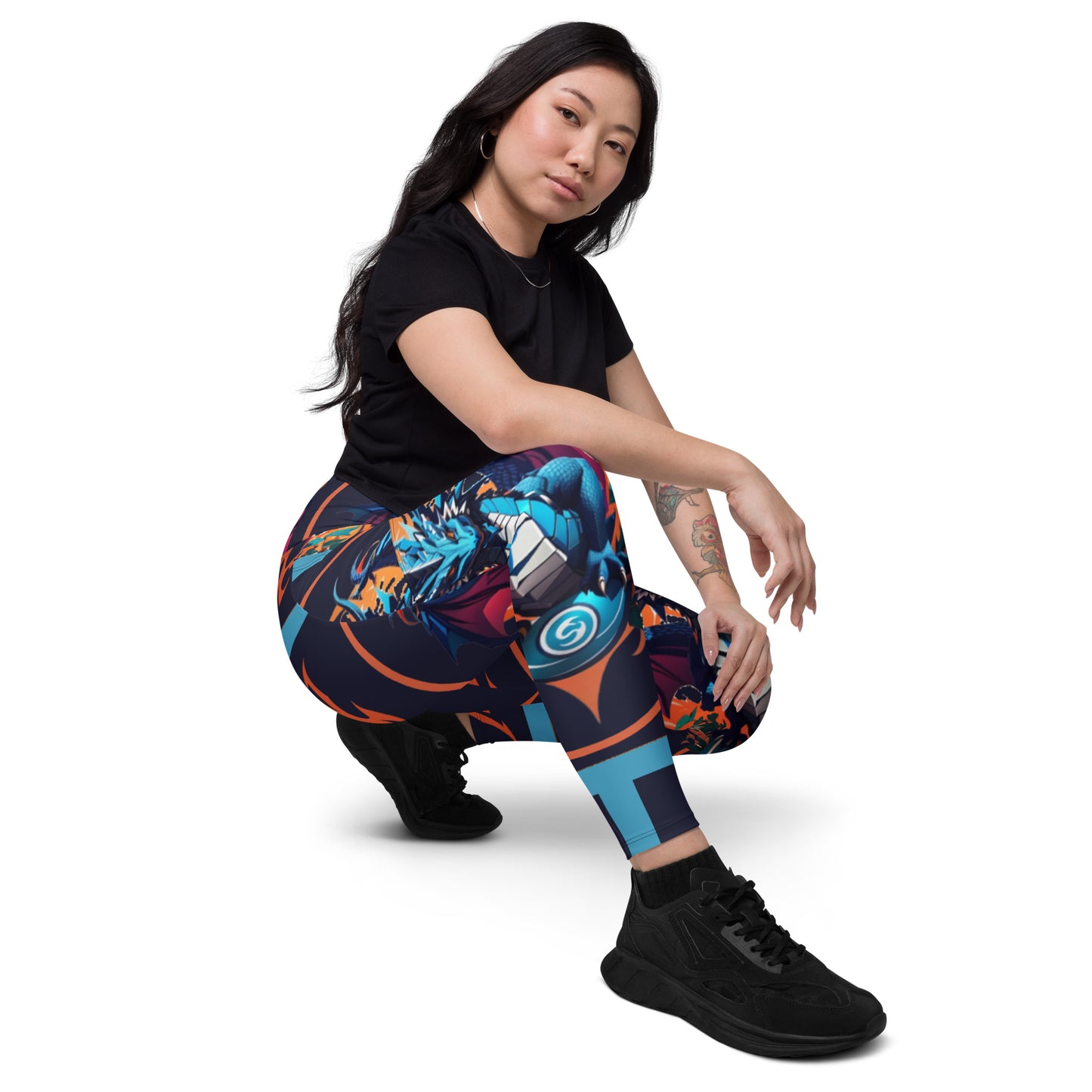 Leggings com bolsos