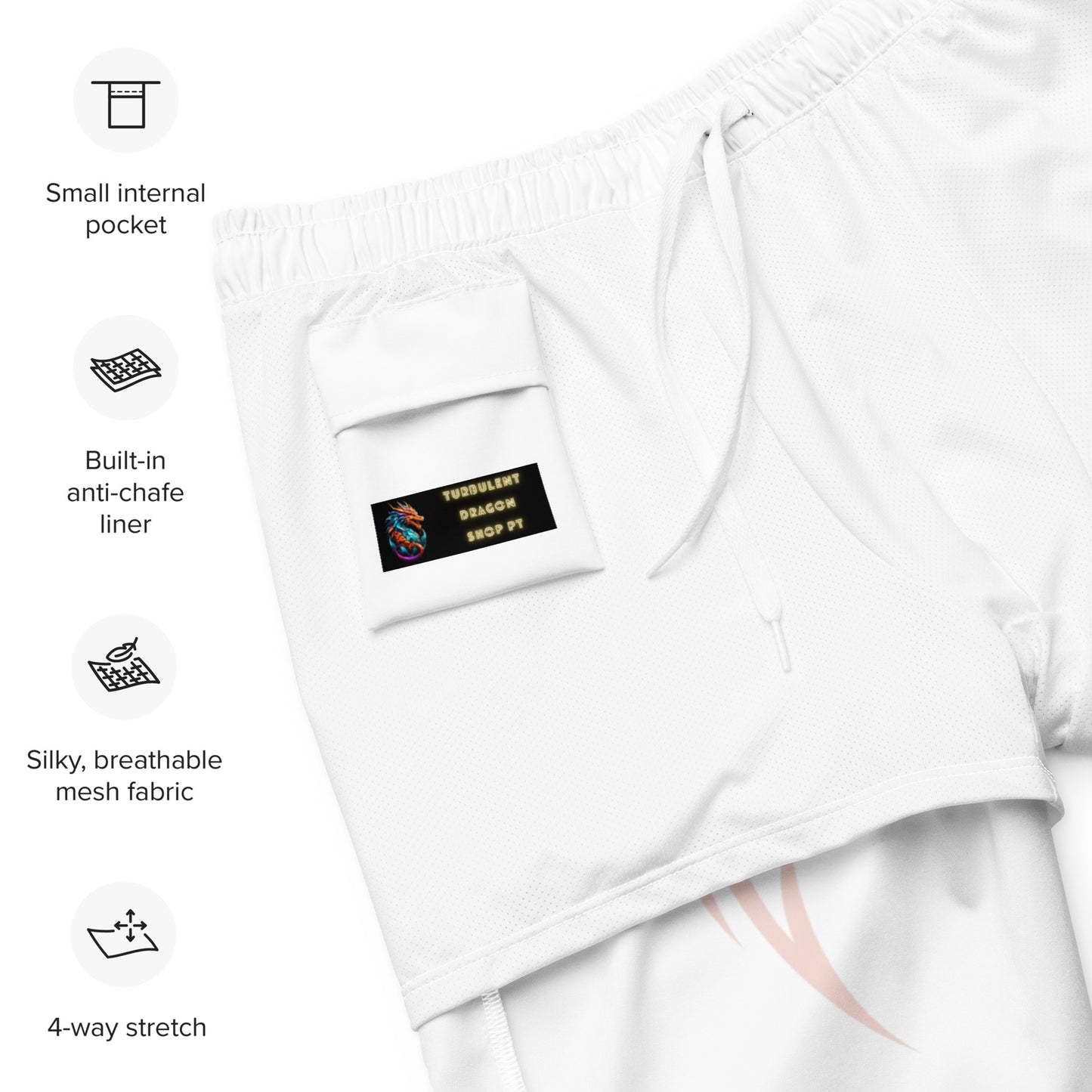 Short de praia masculino