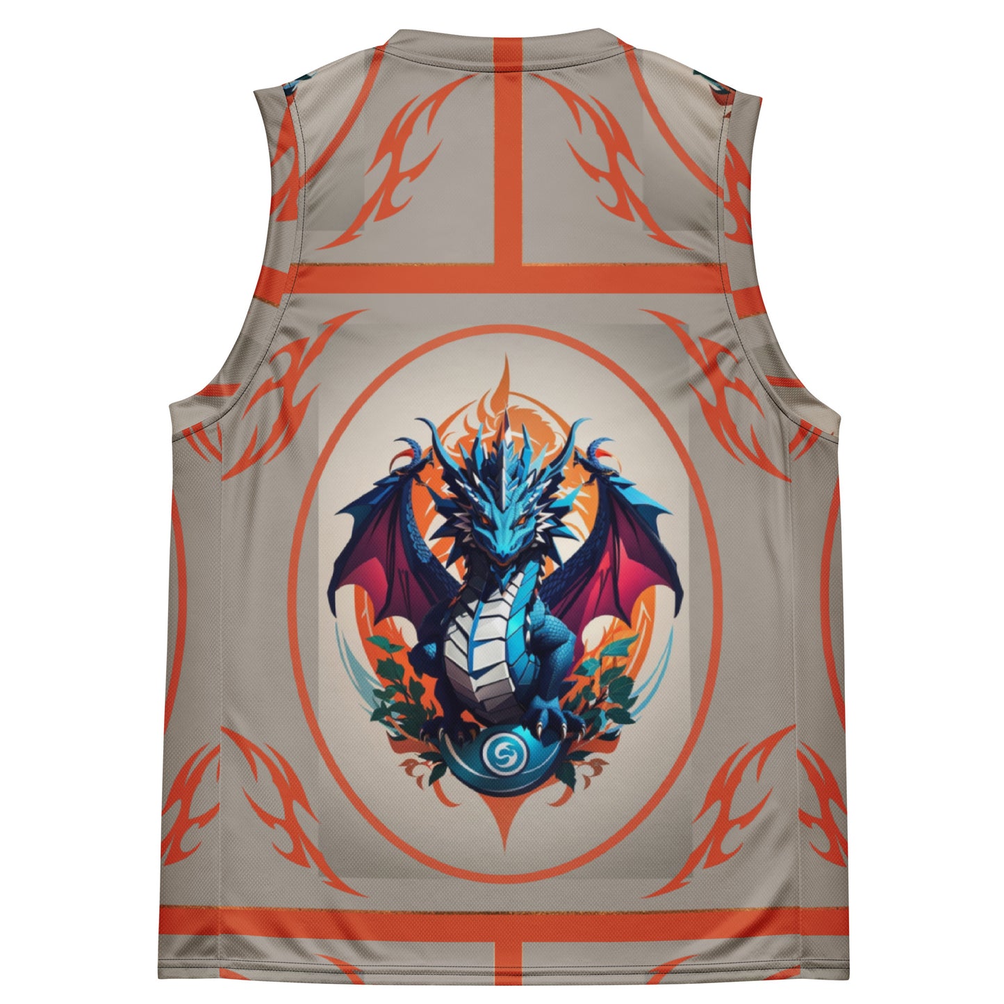 Jersey de basquete unissex de tecido reciclado