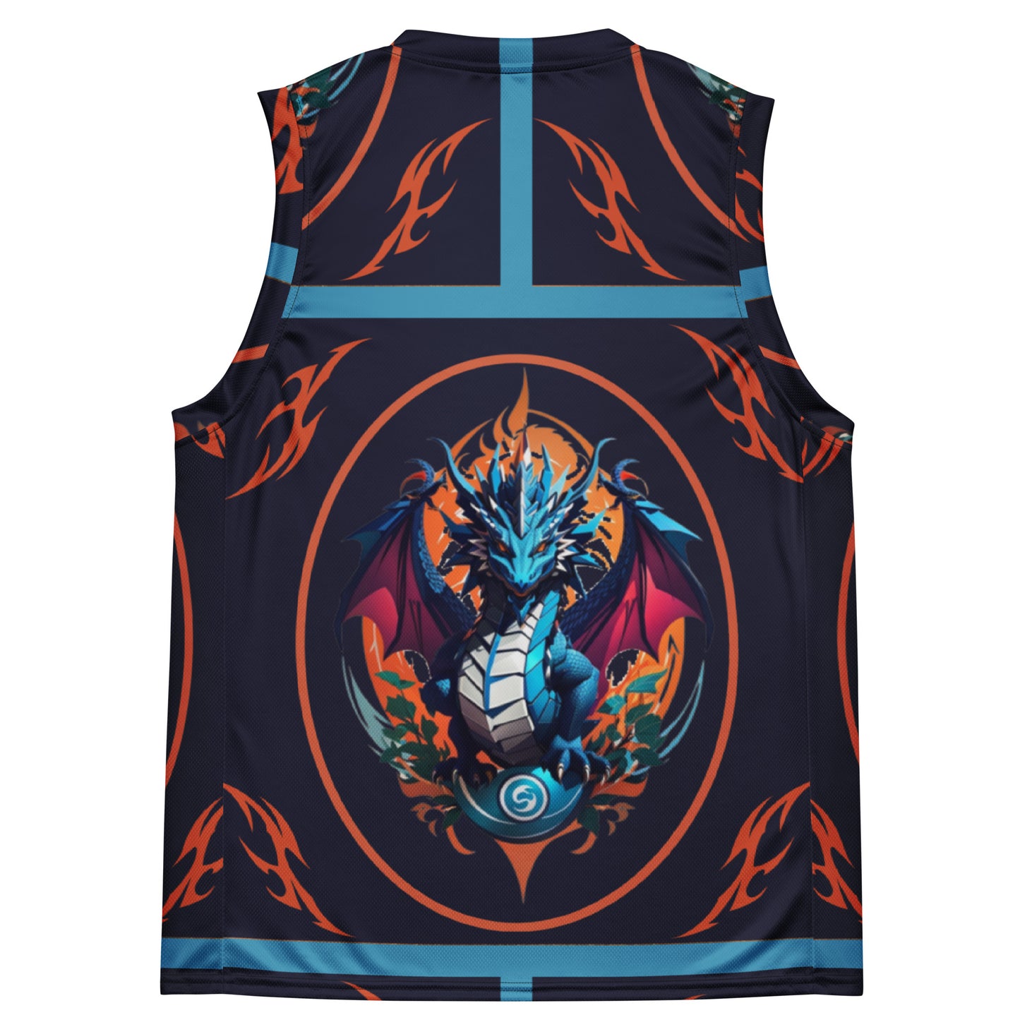Jersey de basquete unissex de tecido reciclado