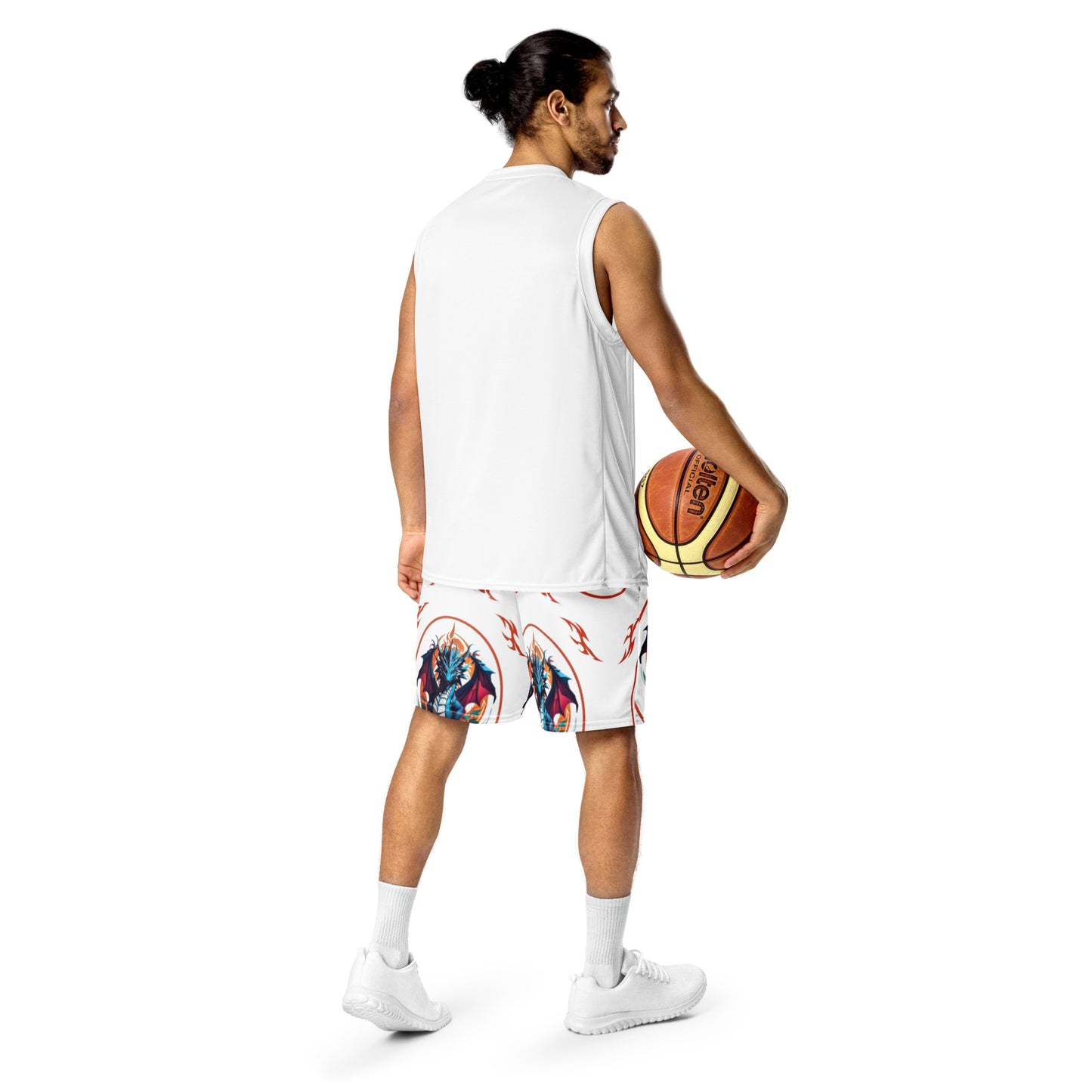 Shorts de malha unissex