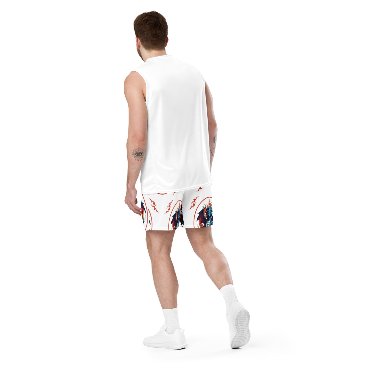 Shorts de malha unissex