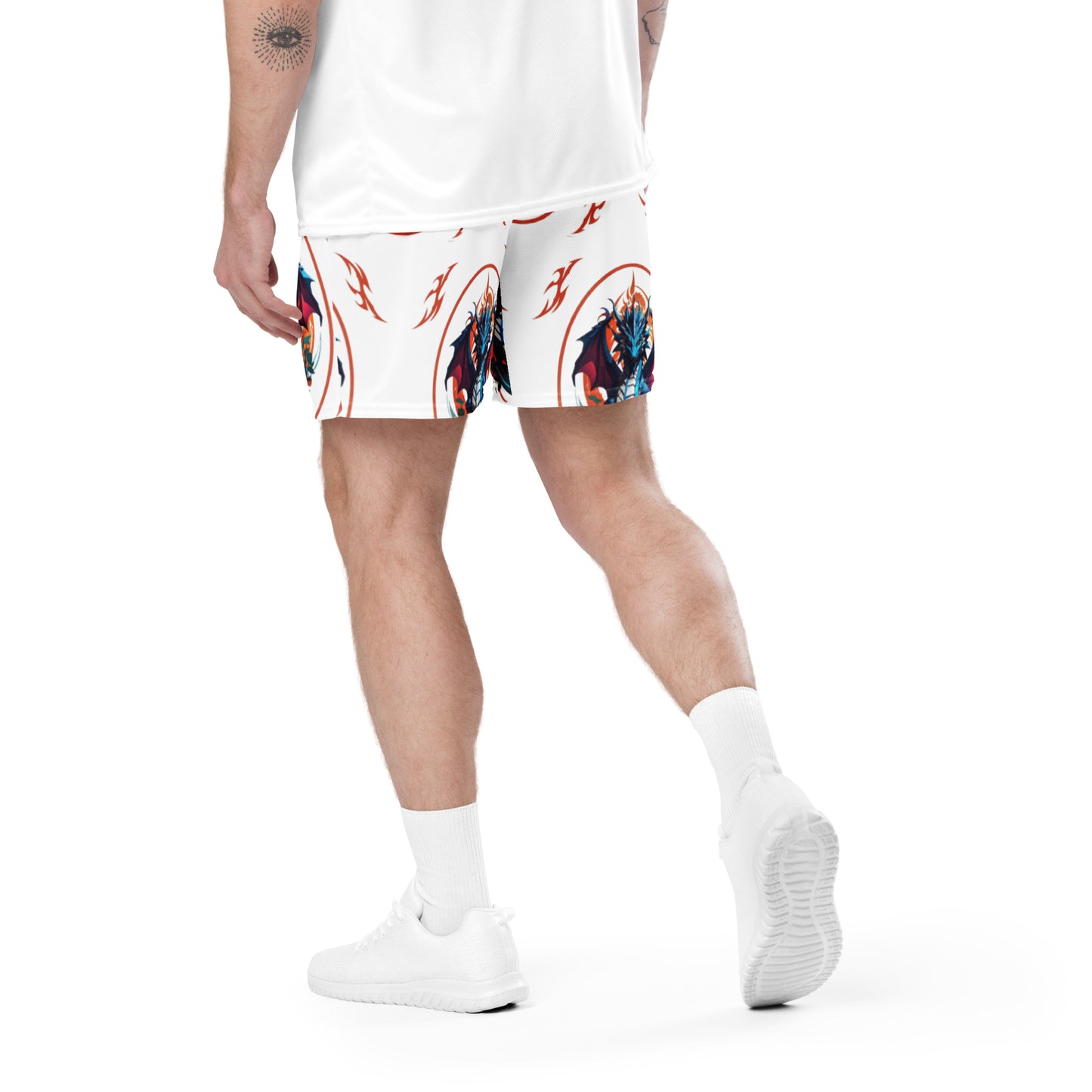 Shorts de malha unissex