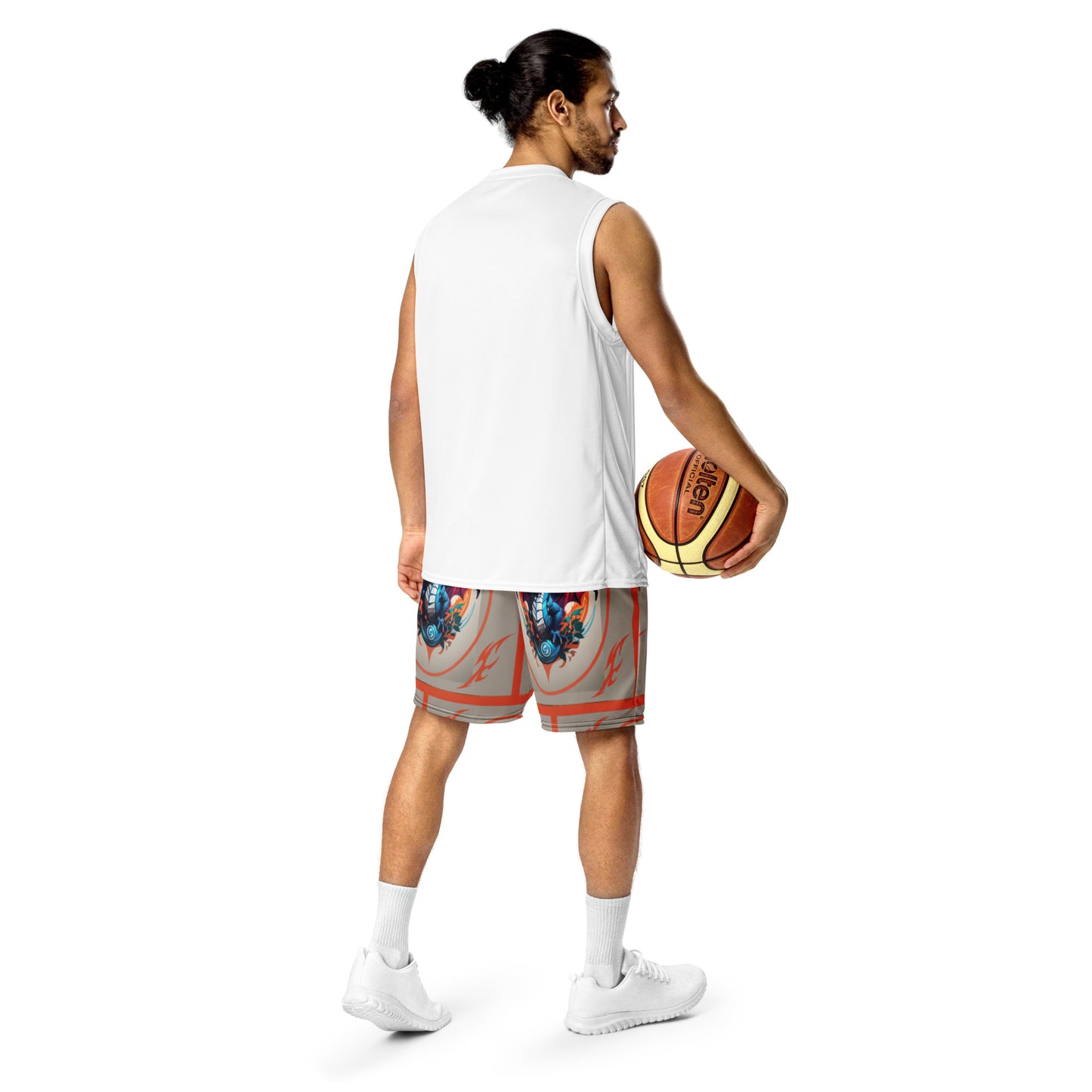 Shorts de malha unissex